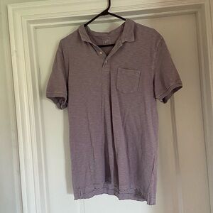 GAP Men's Light Purple Polo Shirt